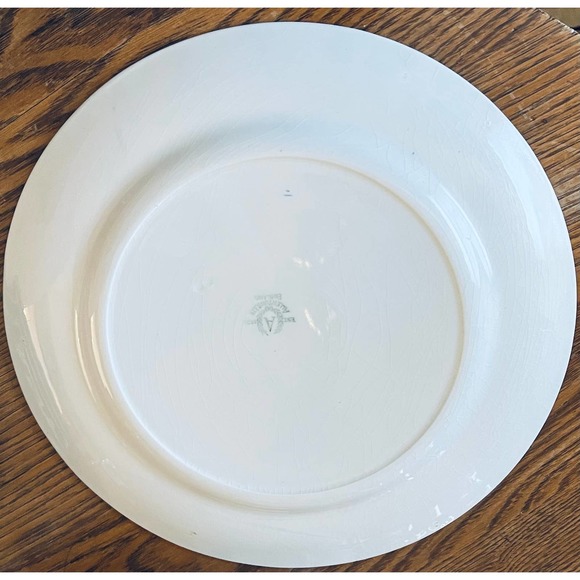 Dinner Plate - Hand Painted Floral Design Vintage 1930s Allertons Ltd. - Picture 5 of 7